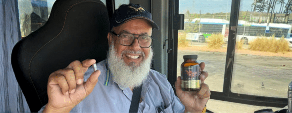 "קם כמו פנתר": נהג האוטובוס שחזר להרגיש בן 20